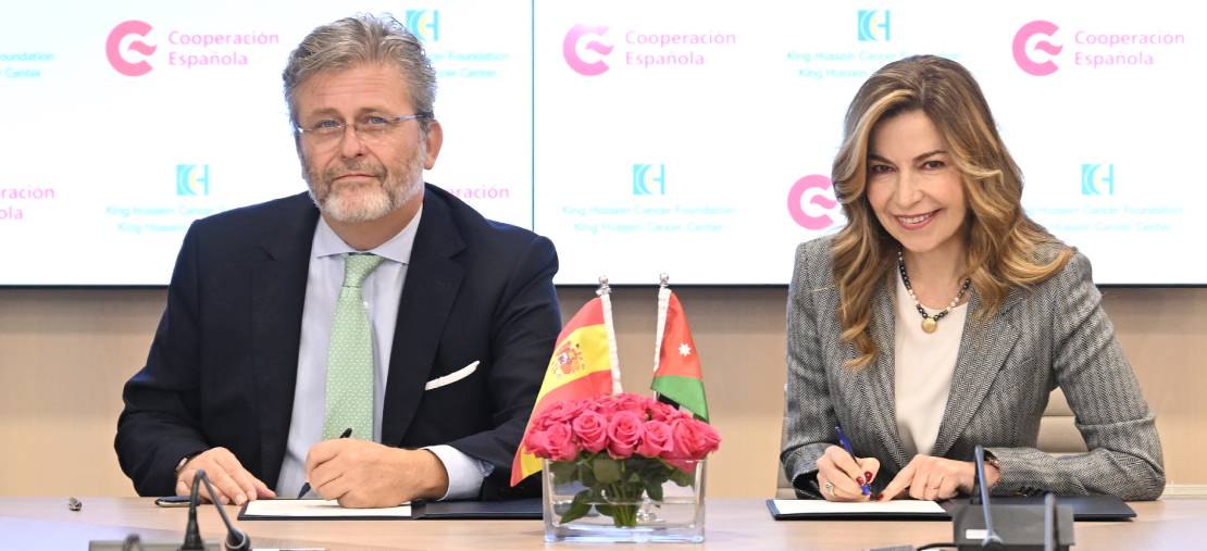 HRH Princess Ghida Talal Signs MoU with the Spanish Agency for International Development Cooperation 